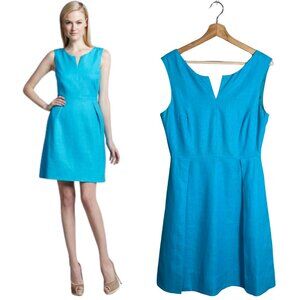 Turquoise/Cerulean Kate Spade Sleeveless Dress